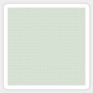 Antique White Dots by Suzy Hager      Antique White Collection        Aqua Haze & Pearl Shades Sticker